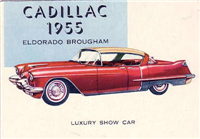 (R714-24)  1954 Topps World On Wheels Gum Card #177 Cadillac Eldorado Brougham 1955 