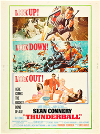 THUNDERBALL American Two Sheet   (United Artists, 1965)