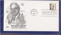 Harry S. Truman 100th Anniversary Silverpiece  (Franklin Mint, 1984)