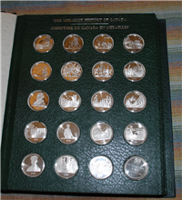 The Canadian Historical Society's Medallic History of Canada Medals Collection  (Franklin Mint)