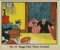 (R41) 1937 Walter H. Johnson DICK TRACY Caramels Card #44   Buggs Had Them Covered