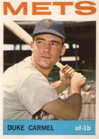 1964 Topps Baseball  Card #44  Duke Carmel