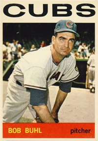 1964 Topps Baseball  Card #96  Bob Buhl