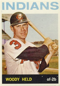 1964 Topps Baseball  Card #105  Woody Held