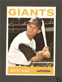 1964 Topps Baseball  Card #204  Matty Alou