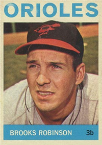 1964 Topps Baseball  Card #230  Brooks Robinson (Hall of Fame)