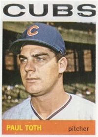 1964 Topps Baseball  Card #309  Paul Toth