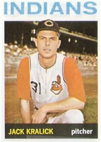 1964 Topps Baseball  Card #338  Jack Kralick