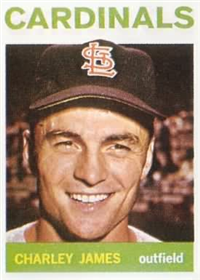 1964 Topps Baseball  Card #357  Charley James
