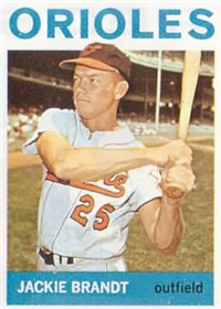 1964 Topps Baseball  Card #399  Jackie Brandt