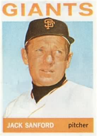 1964 Topps Baseball  Card #414  Jack Sanford