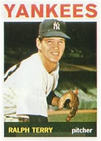 1964 Topps Baseball  Card #458  Ralph Terry