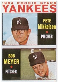 1964 Topps Baseball  Card #488  Yankees Rookies
