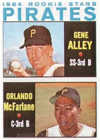 1964 Topps Baseball  Card #509  Pirates Rookies