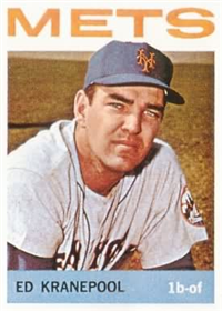 1964 Topps Baseball  Card #566  Ed Kranepool
