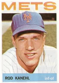 1964 Topps Baseball  Card #582  Rod Kanehl
