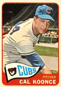 1965 Topps Baseball  Card #34  Cal Koonce