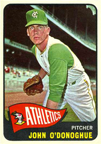 1965 Topps Baseball  Card #71  John O'Donoghue