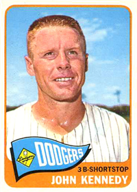 1965 Topps Baseball  Card #119  John Kennedy