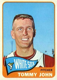 1965 Topps Baseball  Card #208  Tommy John