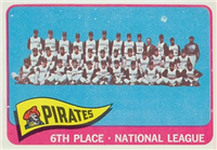 1965 Topps Baseball  Card #209  Pirates Team