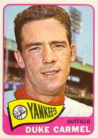 1965 Topps Baseball  Card #261  Duke Carmel