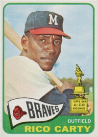 1965 Topps Baseball  Card #305  Rico Carty