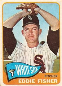 1965 Topps Baseball  Card #328  Eddie Fisher
