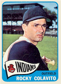 1965 Topps Baseball  Card #380  Rocky Colavito