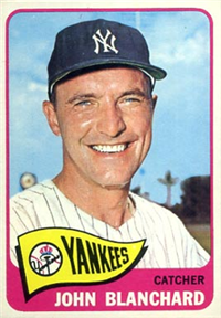 1965 Topps Baseball  Card #388  John Blanchard
