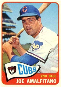 1965 Topps Baseball  Card #402  Joe Amalifitano