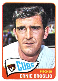 1965 Topps Baseball  Card #565  Ernie Broglio (Short Print)