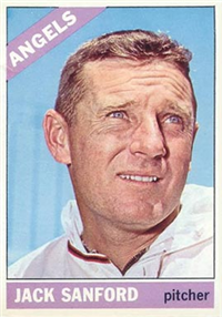 1966 Topps Baseball  Card #23  Jack Sanford