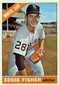 1966 Topps Baseball  Card #85  Eddie Fisher