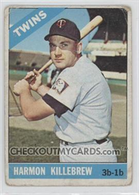 1966 Topps Baseball  Card #120  Harmon Killebrew (Hall of Fame)