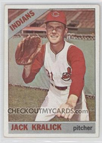 1966 Topps Baseball  Card #129  Jack Kralick