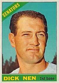 1966 Topps Baseball  Card #149  Dick Nen