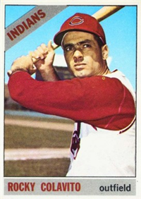1966 Topps Baseball  Card #150  Rocky Colavito