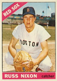 1966 Topps Baseball  Card #227  Russ Nixon