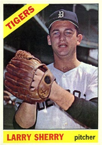 1966 Topps Baseball  Card #289  Larry Sherry
