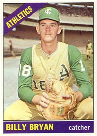 1966 Topps Baseball  Card #332  Billy Bryan