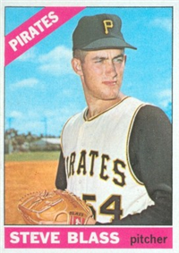 1966 Topps Baseball  Card #344  Steve Blass