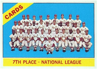 1966 Topps Baseball  Card #379  Cardinals Team