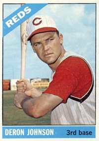 1966 Topps Baseball  Card #440  Deron Johnson