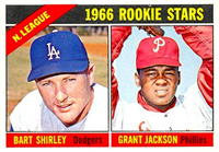 1966 Topps Baseball  Card #591  Grant Jackson (Rookie) (Short Print)
