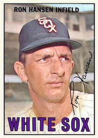 1967 Topps Baseball  Card #9  Ron Hansen