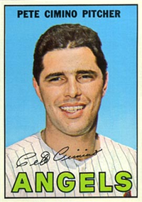 1967 Topps Baseball  Card #34  Pete Cimino