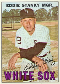 1967 Topps Baseball  Card #81  Eddie Stankey
