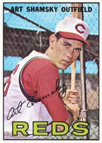 1967 Topps Baseball  Card #96  Art Shamsky