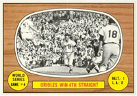 1967 Topps Baseball  Card #154  World Series Game 4